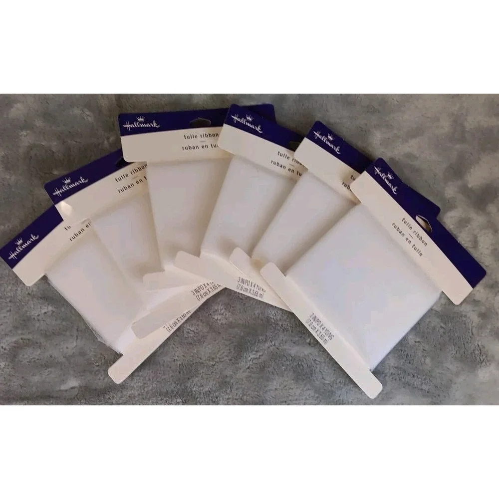 Hallmark White Tulle Ribbon 3